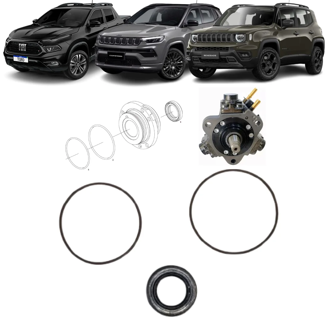 Kit Salva Bomba De Alta Bosch HPFP/CP1H3 Toro Renegade Compass