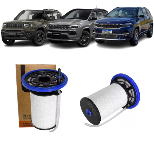 Filtro Combustível 1BP31382AA Renegade Compass Commander Diesel
